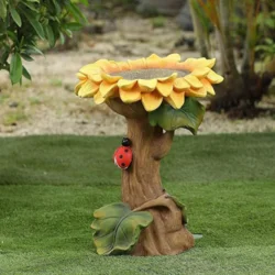 Поїлка для птахів «Соняшник» садова декоративна