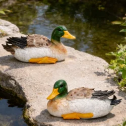 Садова декоративна фігурка «Крижень» із синтетичної смоли