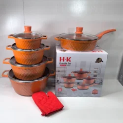 Набір кухонного посуду H-K Granite Set 10 предметів