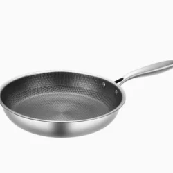 Сковорода з нержавіючої сталі з сотовою поверхнею 30 см