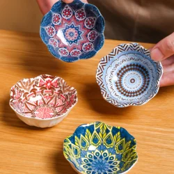 Міні керамічні соусниці / тарілочки у японському стилі