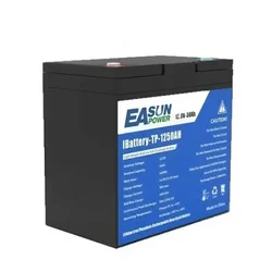 LiFePO4 акумулятор EASUN POWER 12.8V 50Ah (≈640 Wh) з BMS — компактна батарея для RV та сонячних систем