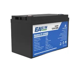 LiFePO4 акумулятор EASUN POWER 12.8V 100Ah (≈1.28 kWh) з BMS — IP65, до 6000 циклів