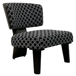 Крісло для вітальні, м’яке, тканина, дерев’яний каркас, скандинавський стиль