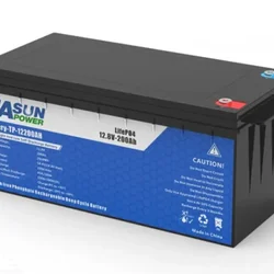 LiFePO4 акумулятор EASUN POWER 12.8V 200Ah (≈2.56 kWh) з BMS — IP65, до 6000 циклів, для домашніх ESS та RV