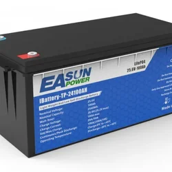 LiFePO4 акумулятор EASUN POWER 24V 100Ah (25.6V, ≈2.56 kWh) з BMS