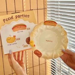 Керамічна тарілка “Food Party”