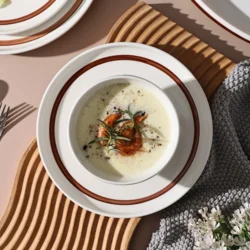 Керамічна тарілка Byron у ретро-стилі 20,2 см