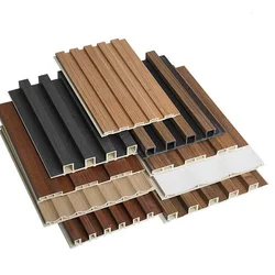 Декоративна рейкова панель ПВХ для стіни, безшовна, 300 см (168×24 мм (переріз рейки)