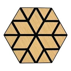 Акустичні 3D панелі 600×600 мм (МДФ / декоративне покриття)