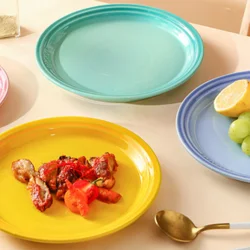 Керамічна тарілка у скандинавському стилі 17,7 см, 8 кольорів