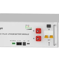 Акумулятор Deye 5.12 kWh LiFePO4 для сонячних систем (48V, Rack)