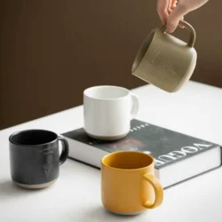 Керамічна кружка TW189, 350 мл, у стилі сучасного мінімалізму