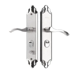 Комплект дверного замка з ручкою з нержавіючої сталі SUS304 (модель 9913)