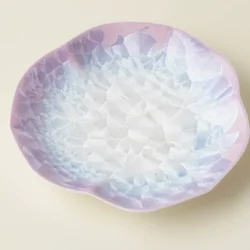 Керамічне блюдце «Crystal Violet» з кристалізованою глазур’ю