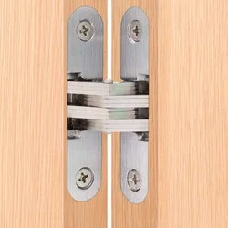 Прихована петля (невидима) 140 мм з нержавіючої сталі, навантаження до 85 кг