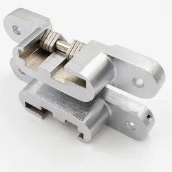 Прихована міні петля 45 мм з нержавіючої сталі, для меблів та фасадів