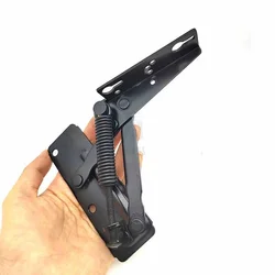 Пружинна підйомна петля для відкидних дверцят шафи XK592, 80°, ліва/права