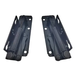 Комплект пружинних підйомних петель для відкидних дверцят шафи XK592, 80°, ліва + права