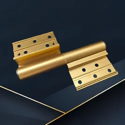 Петля дверна алюмінієва з підшипником та пазом 23 мм, посилена, 2,5 мм