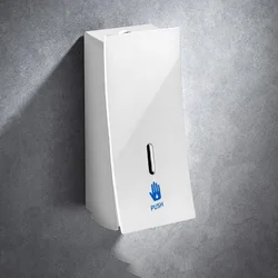 Настінний механічний дозатор для рідкого мила (ручний прес)