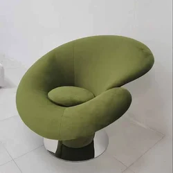 Дизайнерське поворотне крісло Calla Lily для вітальні (96 × 81 × 82 см)