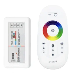 2.4G RGB/RGBW контролер для LED-стрічок 12–24V (3 або 4 канали)