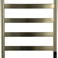 Електрична сушарка для рушників 6-секційна з терморегуляцією та таймером, 140W, настінна (лівий/правий вихід кабелю)