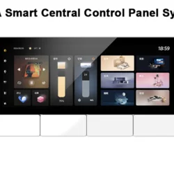 Смарт-екран керування Tuya 6.2″ з Zigbee-шлюзом, IR, Bluetooth та контролером фонового аудіо 2×25W (AC110–250V)