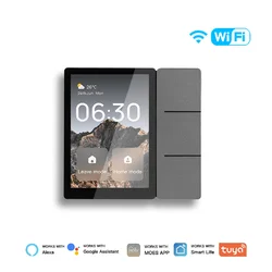 Смарт-панель керування MoesHouse 3.5″ з ІЧ-пультом, Bluetooth-шлюзом та триканальним реле