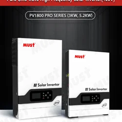 MUST PV18-3024 PRO 3 кВт 24В — гібридний off-grid інвертор з MPPT