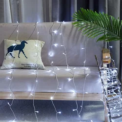 Гірлянда LED 24V Холодний білий на мідному дроті 20–100 м, 200–800 LED, без трансформатора, IP66