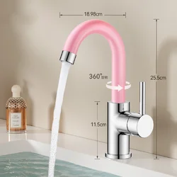 Кухонний змішувач Mi Xiaomu Dopamine, 360°, двоступінчастий потік, хромована латунь