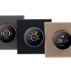 BECA Graffiti WiFi розумний LCD-термостат для фанкойла та центрального кондиціонування — 3 швидкості вентилятора