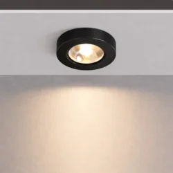 Ультратонкий світлодіодний світильник COB, 5 Вт, 75х18мм, чорний