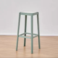 Барний стілець пластиковий мінімалістичний, висота сидіння 75 см