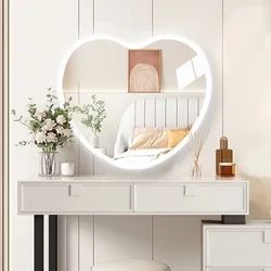 Фігурне LED дзеркало з контурною підсвіткою (Backlight) 70×60 см | Один сенсор | Три режими світла | Плавне регулювання яскравості | Nordic стиль