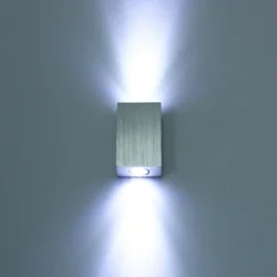 Настінний LED світильник Up & Down з алюмінію, 2W, біле світло