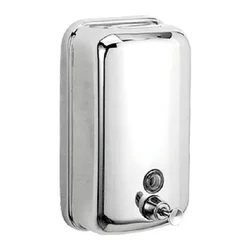 Настінний дозатор для рідкого мила (нержавіюча сталь), 1000 мл