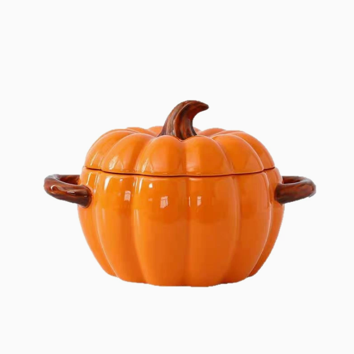 Керамічна супова каструля «Pumpkin» з кришкою