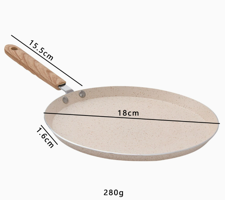 Антипригарна сковорода з алюмінієвого сплаву 18 см