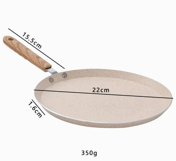 Антипригарна сковорода з алюмінієвого сплаву 22 см