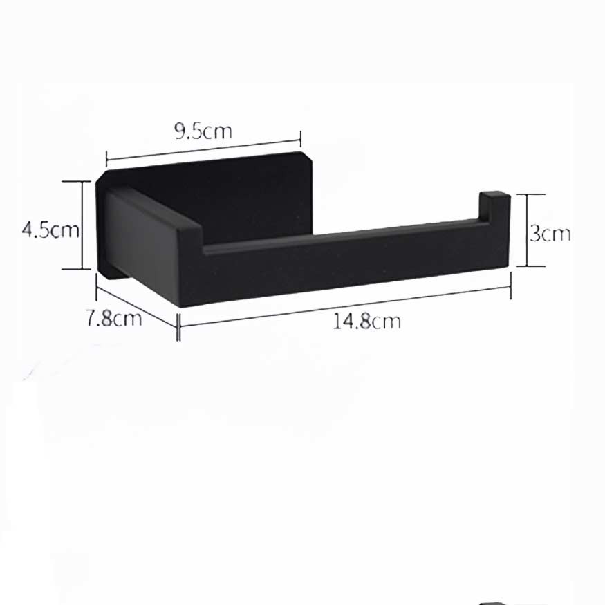 Настінний тримач для туалетного паперу з нержавіючої сталі SUS 304 (короткий)