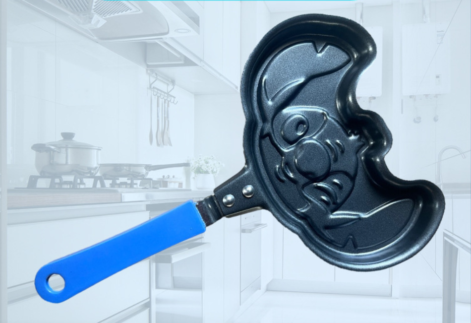 Міні-сковорода для яєць у формі Стіча з антипригарним покриттям