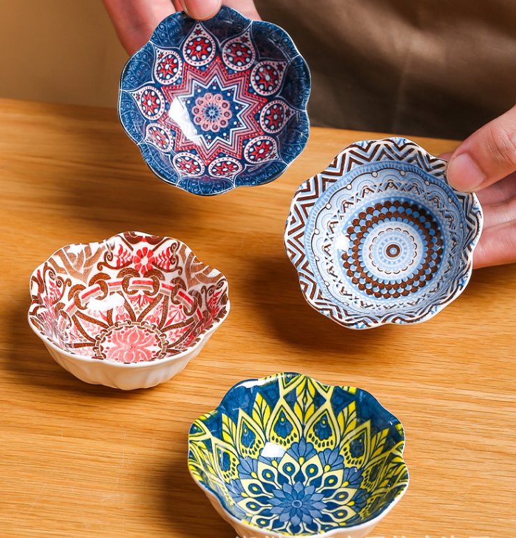 Міні керамічні соусниці / тарілочки у японському стилі