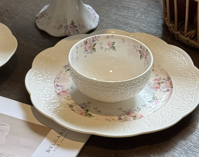 Чаша «Пелюстки та листя» 12×6,5 см