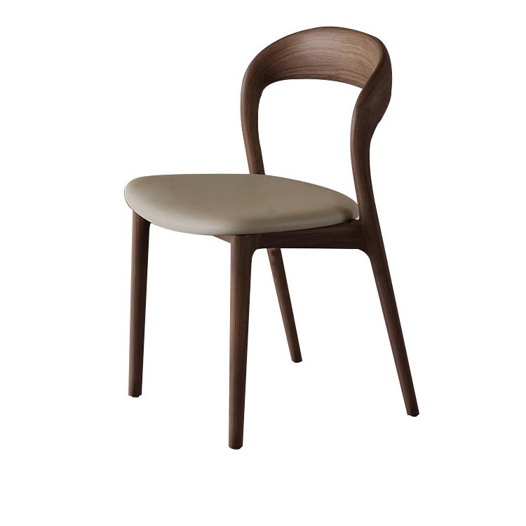 Стілець дерев’яний Nordic Soft, м’яке сидіння, ясен