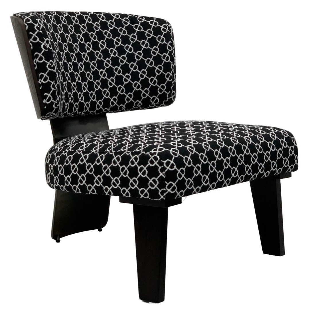 Крісло для вітальні, м’яке, тканина, дерев’яний каркас, скандинавський стиль