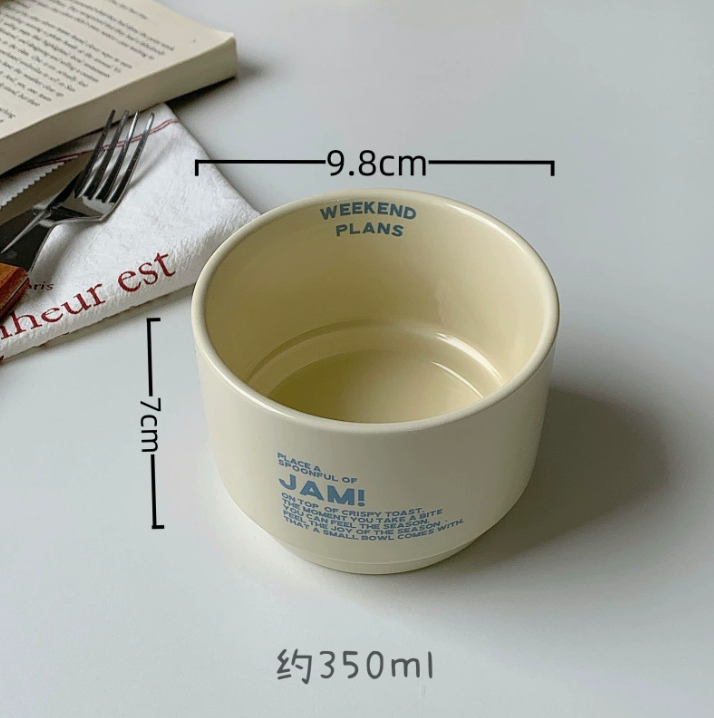 Керамічна чаша в корейському стилі