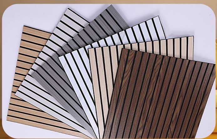 Декоративна панель для стіни ПВХ 60×60 см, плитка під дерево та мармур